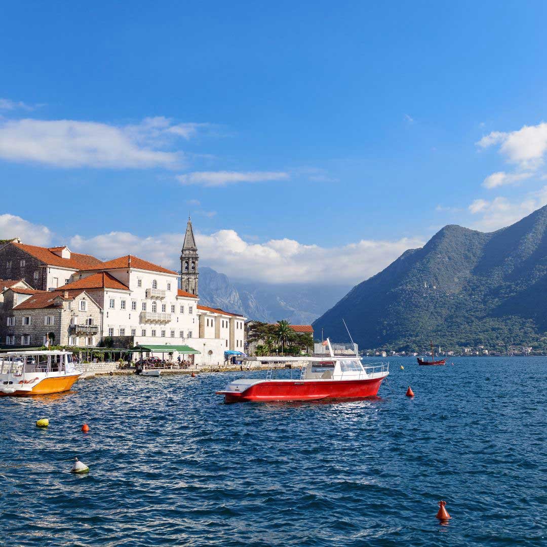 Perast Bay Montenegro
