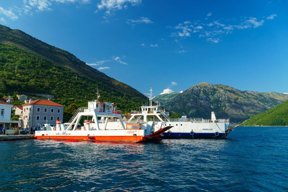Lepetane - Kamenari Ferry, Montenegro