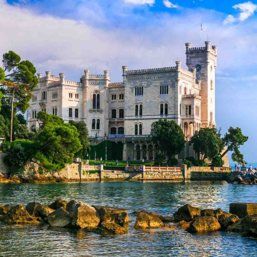 Miramare in Trieste, Italy