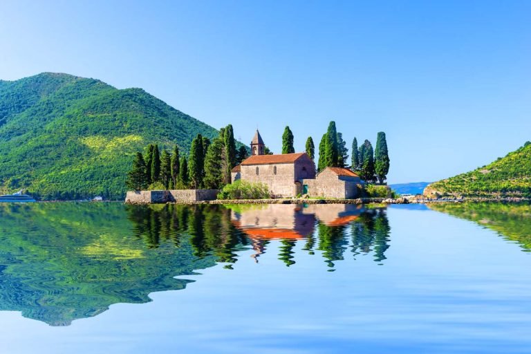 St. George Island or Island of Dead in Kotor